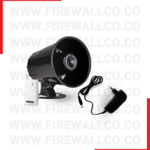 Wireless backup siren