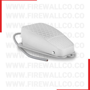 Hardwired security alarm foot pedal